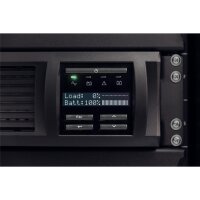 APC Smart-UPS SMT1500RMI2UC – 4x C13, USB, Rack-montierbar, 2U, SmartConnect, 1500VA, Line-Interaktiv, 1,5 kVA, 1000 W, Sine, 151 V, 302 V