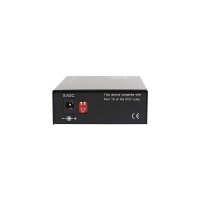 LevelOne Gigabit RJ45 zu ST Mediakonverter, Single-Mode Glasfaser, 20km, 1000 Mbit/s, 1000Base-LX, 1000Base-SX, IEEE 802.3, IEEE 802.3ab, IEEE 802.3u, IEEE 802.3z, Schnelles Ethernet, Gigabit Ethernet, 10,100,1000 Mbit/s, 10BASE-T, 100BASE-TX, 1000BASE-T