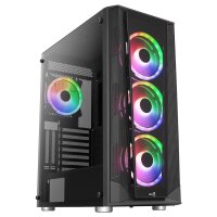 AEROCOOL ADVANCED TECHNOLOGIES Midi Prism-G v3 MicroATX/Atx/MiniITX B/Argb - Gehäuse - ATX