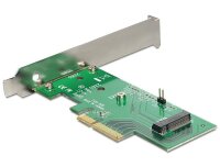 Delock 89370, PCIe, M.2, Grün, Grau