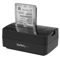 StarTech.com 1-Bay USB 3.1 / eSATA auf SATA Festplatten Dockingstation, Externer USB 3.1 (10 Gbit/s) Festplatten Dock, 2,5/3,5" SATA III HDD/SSD Top-Loading Laufwerksschacht, HDD, SSD, SATA, Serial ATA II, Serial ATA III, 2.5,3.5", 6 TB, USB 3.2 Gen 2 (3.