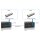 LevelOne 1.25G Single-Mode BIDI SFP Transceiver 20km, TX/RX mit 1550/1310nm, Faseroptik, 1250 Mbit/s, SFP, LC, 9/125 µm, 20000 m