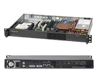 Supermicro SuperChassis 510-203B, Rack, Server, Schwarz,...