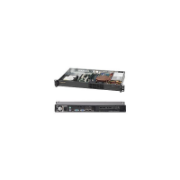 Supermicro SuperChassis 510-203B, Rack, Server, Schwarz, 1U, HDD, LAN, Leistung, USA - UL, FCC, CUL, CCC, EN 60950/IEC 60950, CE, TUV, 80Plus