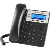 Grandstream GXP1625, IP-Telefon, Schwarz, Kabelgebundenes Mobilteil, Im Band, Out-of band, 2 Zeilen, 500 Eintragungen