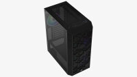 AEROCOOL ADVANCED TECHNOLOGIES Aerocool Hive-G-BK-v1, Midi Tower, PC, ATX, micro ATX, Mini-ITX, Acrylnitril-Butadien-Styrol (ABS), SPCC, 15,7 cm, 31,7 cm