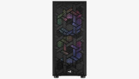 AEROCOOL ADVANCED TECHNOLOGIES Aerocool Hive-G-BK-v1, Midi Tower, PC, ATX, micro ATX, Mini-ITX, Acrylnitril-Butadien-Styrol (ABS), SPCC, 15,7 cm, 31,7 cm