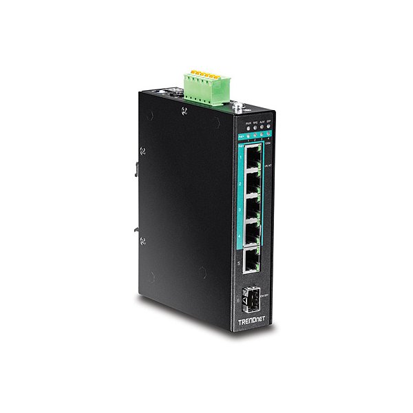 TRENDnet TI-PG541, Unmanaged, L2, Gigabit Ethernet (10/100/1000), Vollduplex, Power over Ethernet (PoE)