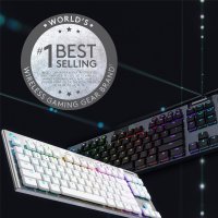 Logitech G G915 TKL, Kabelgebunden, USB, Mechanischer Switch, QWERTY, RGB-LED, Karbon