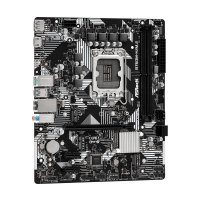 ASRock B760M-H/M.2, Intel, LGA 1700, Intel® Core™ i3, Intel® Core™ i5, Intel® Core™ i7, Intel® Core™ i9, DDR5-SDRAM, 96 GB, DIMM