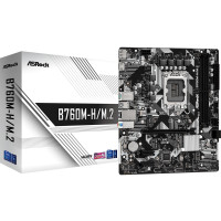 ASRock B760M-H/M.2, Intel, LGA 1700, Intel® Core™ i3, Intel® Core™ i5, Intel® Core™ i7, Intel® Core™ i9, DDR5-SDRAM, 96 GB, DIMM