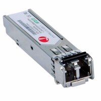 Intellinet Gigabit SFP Mini-GBIC Transceiver für LWL-Kabel, 1000Base-SX (LC) Multimode-Port, 550 m, Faseroptik, 1000 Mbit/s, SFP, LC, 50/125,62.5/125 µm, 550 m