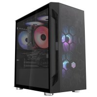 SilverStone FARA H1M, Micro Tower, PC, Schwarz, micro...