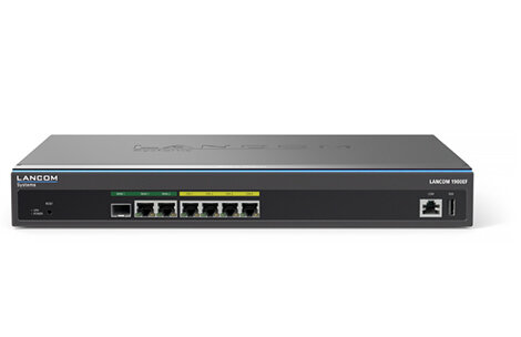 Lancom 1900EF, Ethernet-WAN, Gigabit Ethernet, Schwarz