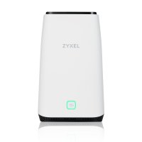 ZyXEL FWA510, Wi-Fi 6 (802.11ax), Tri-Band (2,4 GHz / 5 GHz / 5 GHz), Ethernet/LAN, 5G, Schwarz, Weiß, Tabletop-Router