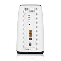 ZyXEL FWA510, Wi-Fi 6 (802.11ax), Tri-Band (2,4 GHz / 5 GHz / 5 GHz), Ethernet/LAN, 5G, Schwarz, Weiß, Tabletop-Router