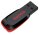 SanDisk Cruzer Blade, 64 GB, USB Typ-A, 2.0, Ohne Deckel, 2,5 g, Schwarz, Rot