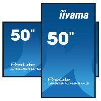 Iiyama LH5054UHS-B1AG, Digital Signage Flachbildschirm, 125,7 cm (49.5"), LCD, 3840 x 2160 Pixel, WLAN, 24/7