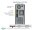 Supermicro SYS-730A-I, Midi Tower, Arbeitsstation, Intel® C621, Ethernet/LAN, 1200 W