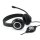 Conceptronic CCHATSTARU2B, Kabelgebunden, Anrufe/Musik, 20 - 20000 Hz, 169 g, Kopfhörer, Schwarz, Rot