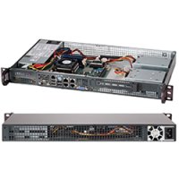 Supermicro CSE-505-203B, DDR4-SDRAM, Rack (1U), 200 W, 0 - 40 °C, -40 - 70 °C, 8 - 90%