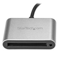 StarTech.com USB 3.0 Kartenleser für CFast 2.0 Karten - USB-C, CFast, CFast 2.0, Schwarz, Silber, 6000 Mbit/s, Aluminium, Aktivität, Leistung, RoHS, CE, FCC, REACH