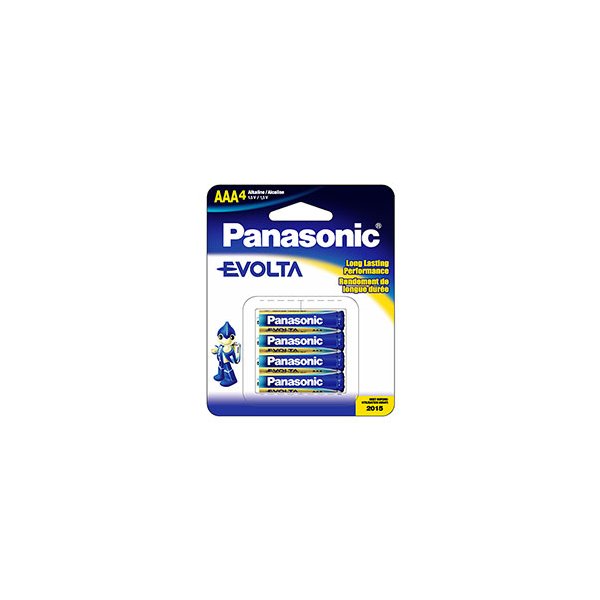 Panasonic Evolta AAA, Einwegbatterie, Alkali, 1,5 V, 4 Stück(e), Blau, AAA