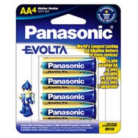 Panasonic Evolta AA, Einwegbatterie, Alkali, 1,5 V, 4...