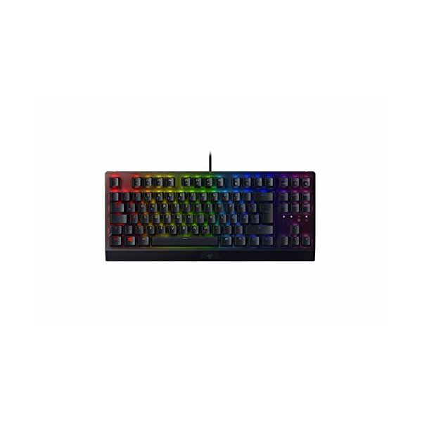 Razer Blackwidow V3, Kabelgebunden, USB, Mechanischer Switch, QWERTZ, RGB-LED, Schwarz