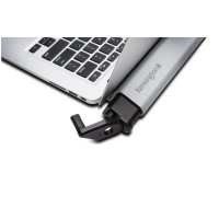 Kensington Laptop-Locking Station 2.0 mit MicroSaver 2.0, Kensington, Rundkeil, Aluminium, Silber