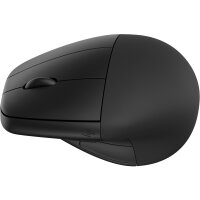 HP 920 Ergonomische Wireless-Maus, rechts, Vertikale Ausführung, Bluetooth + USB Type-A, 4000 DPI, Schwarz