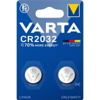 Varta 06032, Einwegbatterie, CR2032, Lithium, 3 V, 2...