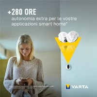 Varta 06032, Einwegbatterie, CR2032, Lithium, 3 V, 2 Stück(e), 230 mAh