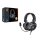 Conceptronic ATHAN Stereo Gaming-Headset, Kabelgebunden, 20 - 20000 Hz, Gaming, 477 g, Kopfhörer, Schwarz