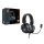 Conceptronic ATHAN 7.1-Kanal Surround Sound Gaming USB-Headset, Kabelgebunden, Gaming, 20 - 20000 Hz, 477 g, Kopfhörer, Schwarz