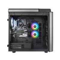 Thermaltake TH240 V2 Ultra, All-in-One-Flüssigkeitskühler, 12 cm, 1500 RPM, 3000 RPM, 57,05 cfm, Schwarz