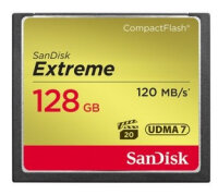 SanDisk CF Extreme 128GB, 128 GB, Kompaktflash, 120 MB/s,...