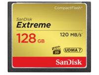 SanDisk CF Extreme 128GB, 128 GB, Kompaktflash, 120 MB/s,...