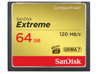 SanDisk CF Extreme 64GB, 64 GB, Kompaktflash, 120 MB/s,...