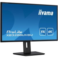 Iiyama ProLite XB3288UHSU-B5, 80 cm (31.5"), 3840 x 2160 Pixel, 4K Ultra HD, LCD, 3 ms, Schwarz