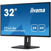 Iiyama ProLite XB3288UHSU-B5, 80 cm (31.5"), 3840 x 2160 Pixel, 4K Ultra HD, LCD, 3 ms, Schwarz