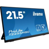 Iiyama ProLite T2255MSC-B1, 54,6 cm (21.5"), 1920 x 1080 Pixel, Full HD, LCD, 5 ms, Schwarz