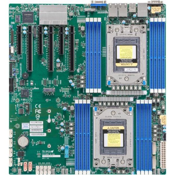 Supermicro MBD-H12DSI-NT6, AMD, Socket SP3, AMD EPYC, Socket SP3, DDR4-SDRAM, DIMM