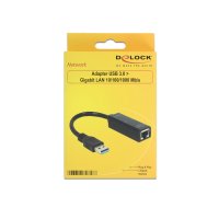 Delock 62616, Kabelgebunden, USB, Ethernet, 1000 Mbit/s