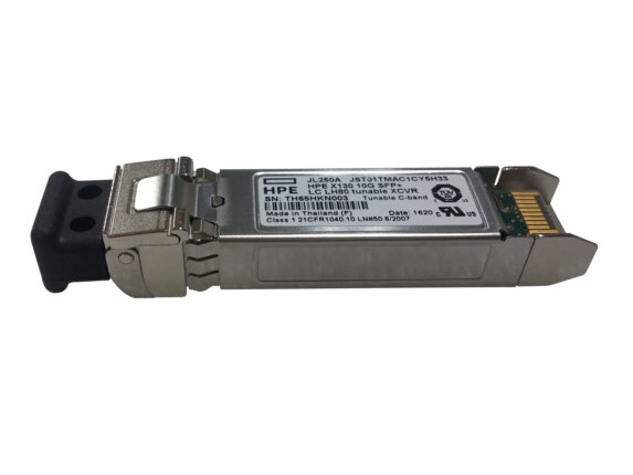 HPE X130 10G SFP+ LC LH80 tunable, Faseroptik, 10000 Mbit/s, SFP+, LC, LH, 10GBase-LH80