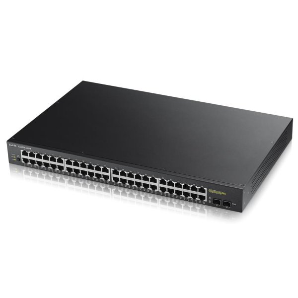 ZyXEL GS1900-48-EU0102F, L2, Gigabit Ethernet (10/100/1000), Rack-Einbau