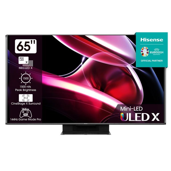 Hisense 65UXKQ, 165,1 cm (65"), 3840 x 2160 Pixel, 4K Ultra HD, Smart-TV, WLAN, Schwarz