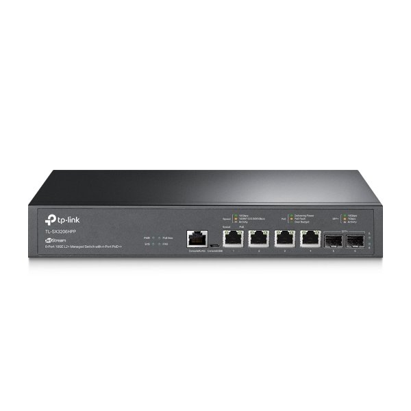 TP-LINK Omada SX3206HPP, Managed, L2+, 10G Ethernet (100/1000/10000), Power over Ethernet (PoE), Rack-Einbau