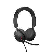 Jabra Evolve2 40 SE, Kabelgebunden, Anrufe/Musik, 20 - 20000 Hz, 188 g, Kopfhörer, Schwarz