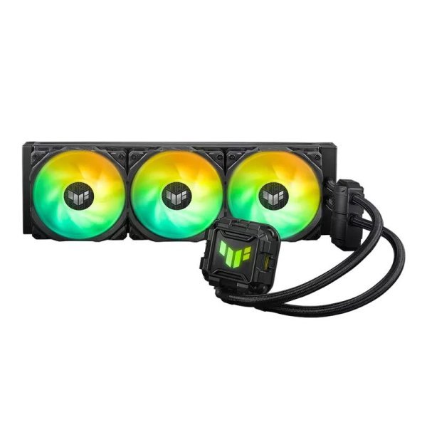 ASUS TUF GAMING LC II 360 ARGB, Liquid cooling kit, 12 cm, 2000 RPM, 29 dB, 67 cfm, 113,8 m³/h